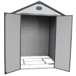 Abri De Jardin En Résine Gris 3,65m² + Kit De Fondation - JOBU 10 Abri De Jardin En Résine Gris 3,65m² + Kit De Fondation - JOBU -Jardin Extérieur Boutique abri de jardin en resine gris 365m kit de fondation jobu 4