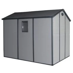 Abri De Jardin En Résine Gris 5,32m² + Kit De Fondation - JOBU 11 Abri De Jardin En Résine Gris 5,32m² + Kit De Fondation - JOBU -Jardin Extérieur Boutique abri de jardin en resine gris 532m kit de fondation jobu 5