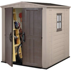 Abri De Jardin En Résine Sydney 3,48m² + Plancher Keter -Jardin Extérieur Boutique abri de jardin en resine sydney 348m plancher keter 5