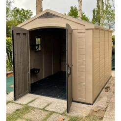 Abri De Jardin En Résine Sydney 8,5m² + Plancher Keter -Jardin Extérieur Boutique abri de jardin en resine sydney 808m plancher keter 2