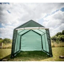 Abri De Jardin En Toile Renforcée Verte Toit 2 Pentes 13,30m² HABRITA 8 Abri De Jardin En Toile Renforcée Verte Toit 2 Pentes 13,30m² HABRITA -Jardin Extérieur Boutique abri de jardin en toile renforcee verte toit 2 pentes 1330m habrita 2