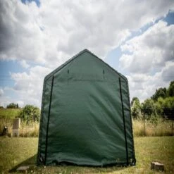 Abri De Jardin En Toile Renforcée Verte Toit 2 Pentes 13,30m² HABRITA 9 Abri De Jardin En Toile Renforcée Verte Toit 2 Pentes 13,30m² HABRITA -Jardin Extérieur Boutique abri de jardin en toile renforcee verte toit 2 pentes 1330m habrita 3