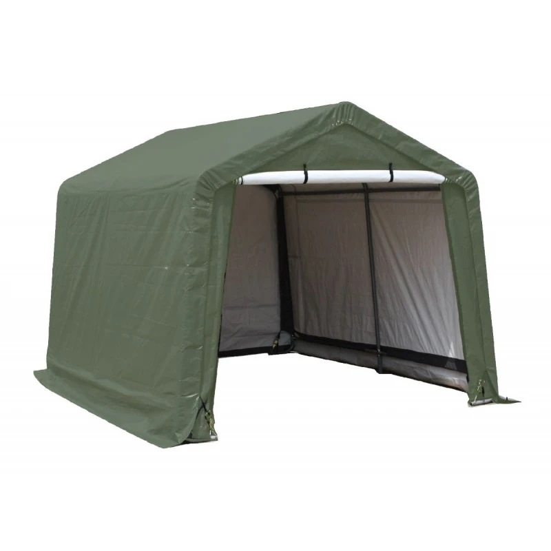 Abri De Jardin En Toile Renforcée Verte Toit 2 Pentes 13,30m² HABRITA 1 Abri De Jardin En Toile Renforcée Verte Toit 2 Pentes 13,30m² HABRITA