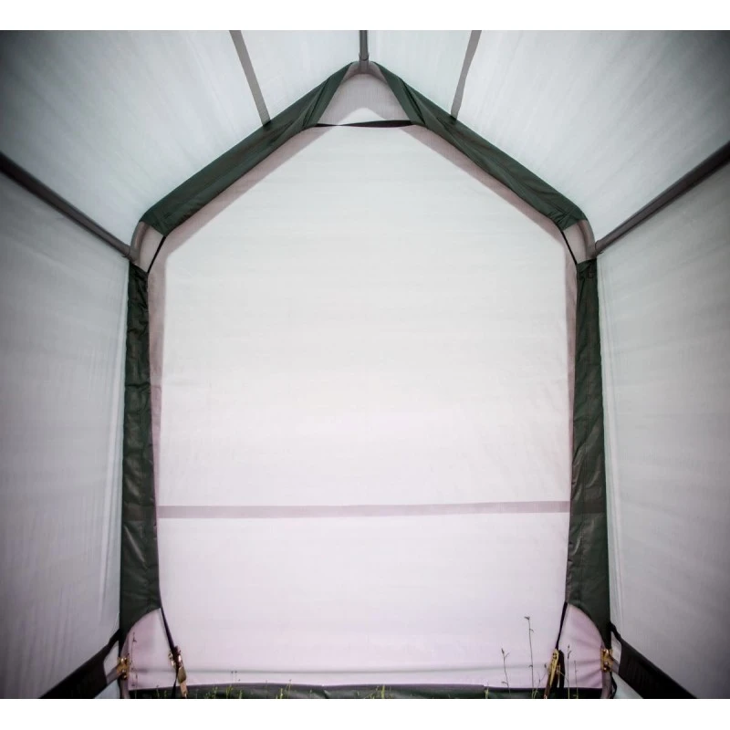 Abri De Jardin En Toile Renforcée Verte Toit 2 Pentes 9,30m² HABRITA 5 Abri De Jardin En Toile Renforcée Verte Toit 2 Pentes 9,30m² HABRITA – Image 5