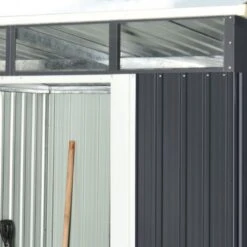 Abri De Jardin Métal 5,64m² Skylight Anthracite + Kit D'ancrage X-METAL 10 Abri De Jardin Métal 5,64m² Skylight Anthracite + Kit D'ancrage X-METAL -Jardin Extérieur Boutique abri de jardin metal 562m skylight anthracite kit d ancrage x metal 4