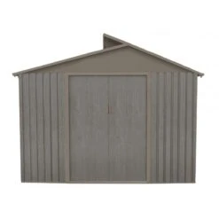 Abri De Jardin Métal Avec Puit De Lumière 7,25m² Imitation Bois Vieilli 9 Abri De Jardin Métal Avec Puit De Lumière 7,25m² Imitation Bois Vieilli -Jardin Extérieur Boutique abri de jardin metal avec puit de lumiere 725m imitation bois vieilli 4