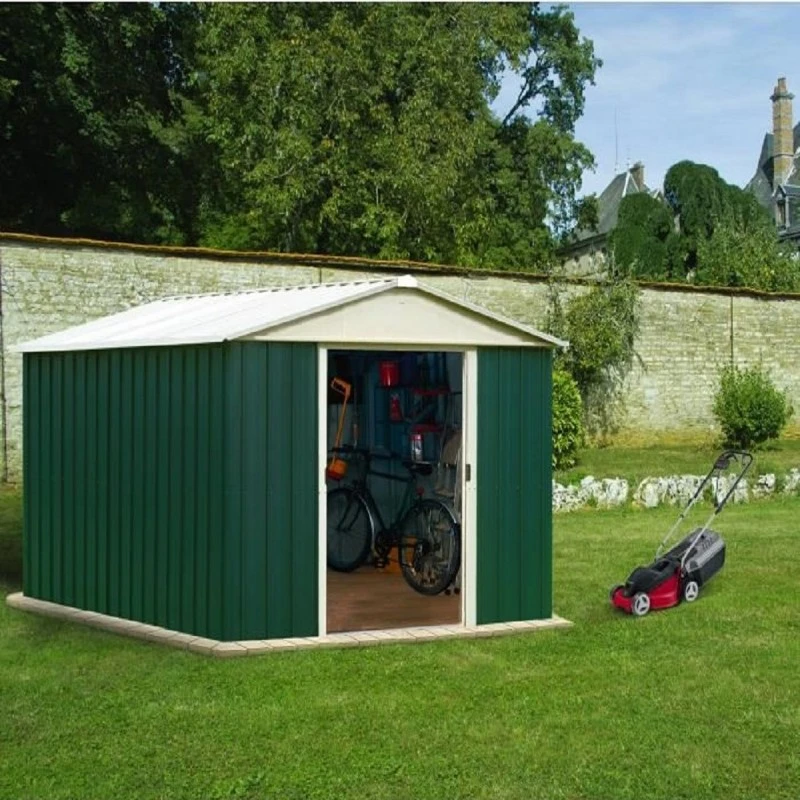 Abri De Jardin Métal Vert 12m² + Kit D'ancrage Inclus - YARDMASTER 2 Abri De Jardin Métal Vert 12m² + Kit D'ancrage Inclus - YARDMASTER – Image 2