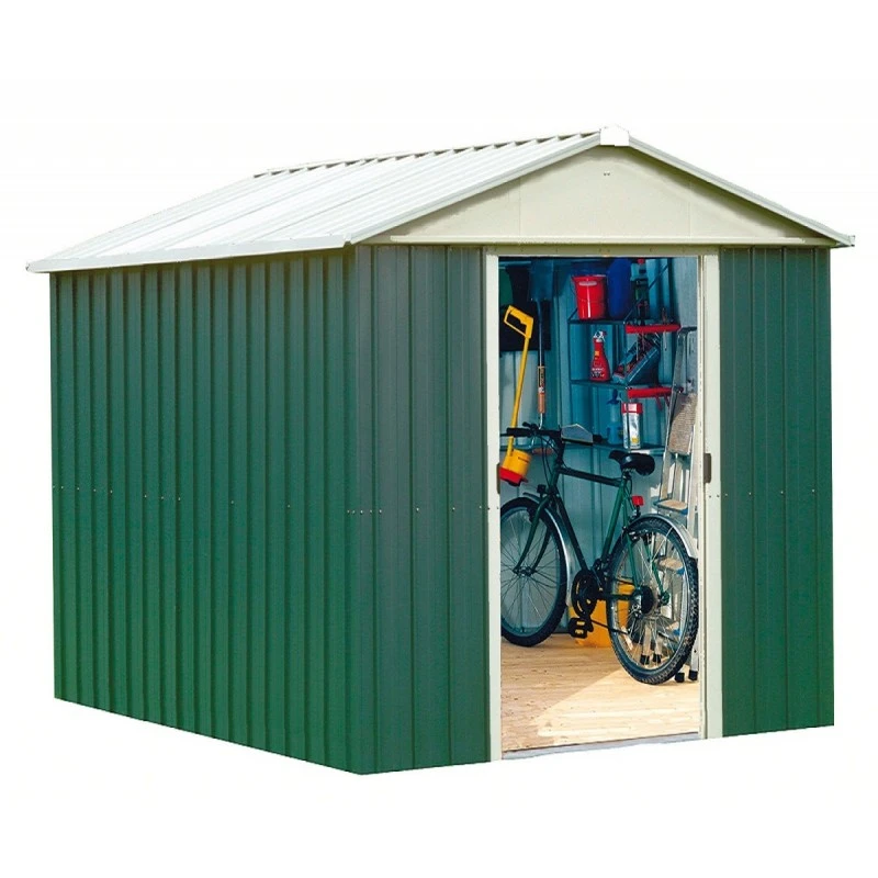 Abri De Jardin Métal Vert 12m² + Kit D'ancrage Inclus - YARDMASTER 3 Abri De Jardin Métal Vert 12m² + Kit D'ancrage Inclus - YARDMASTER – Image 3