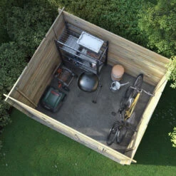 Abri De Jardin Moderne En Bois Traité Autoclave 6,1m² - Madriers 28mm - Nicia - Forest Style -Jardin Extérieur Boutique abri de jardin moderne en bois traite autoclave 61m madriers 28mm nicia forest style 2