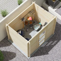 Abri De Jardin Monopente En Bois Massif 4,9m² JUNO MODERN – Madriers 19mm – Forest Style 7 Abri De Jardin Monopente En Bois Massif 4,9m² JUNO MODERN – Madriers 19mm – Forest Style -Jardin Extérieur Boutique abri de jardin monopente en bois massif 49m landes madriers 19mm forest style 3