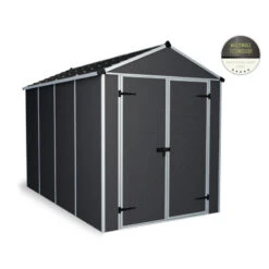 Abri De Jardin RUBICON 5,6m² En Aluminium Et Polycarbonate - Palram - Canopia -Jardin Extérieur Boutique abri de jardin rubicon 56m en aluminium et polycarbonate palram 1 2