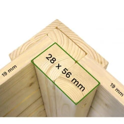 Abri De Jardin Skur 1 2,19m² + Plancher Traité Peint Gris Baltic -Jardin Extérieur Boutique abri de jardin skur 1 219m plancher traite peint gris baltic 5