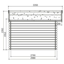 Abri De Jardin Sologne 8,88m² En Bois Massif 28mm Autoclave - SOLID -Jardin Extérieur Boutique abri de jardin sologne 888m en bois massif 28mm autoclave solid 2