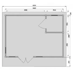 Abri En Bois 22m² Isolation Parois 100mm Traité Marron Gardy Shelter -Jardin Extérieur Boutique abri en bois 22m isolation parois 100mm traite marron gardy shelter 3
