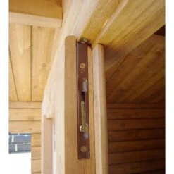 Abri En Bois Massif 16m² PRIMO 28mm Traité Teinté Marron Gardy Shelter -Jardin Extérieur Boutique abri en bois massif 16m primo 28mm traite teinte marron gardy shelter 3