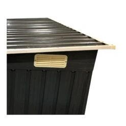 Abri Pour 3 Vélos En Métal Anthracite 3,32m² + Kit D'ancrage X-METAL -Jardin Extérieur Boutique abri pour 3 velos en metal anthracite 332m kit d ancrage x metal 4