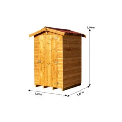 Abri Therma 1,96m² En Bois Thermo Traité Avec Plancher - HABRITA 9 Abri Therma 1,96m² En Bois Thermo Traité Avec Plancher - HABRITA -Jardin Extérieur Boutique abri therma 196m en bois thermo traite avec plancher habrita 2
