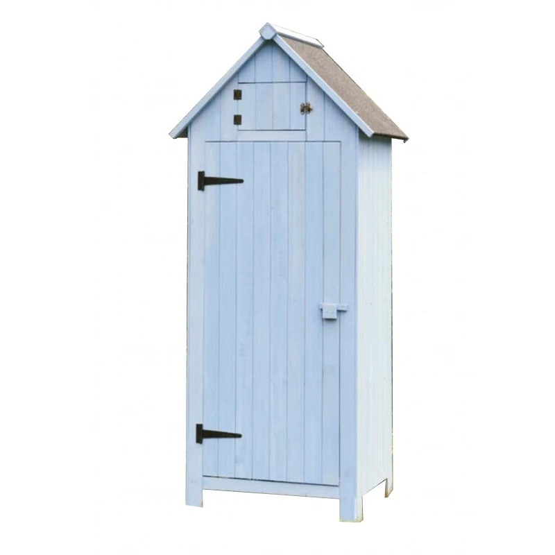 Armoire De Jardin En Bois Lasuré 0,41m² Habrita 2 Armoire De Jardin En Bois Lasuré 0,41m² Habrita – Image 2