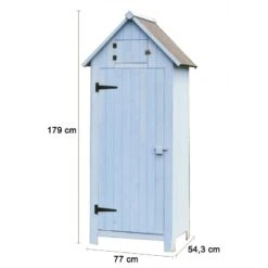 Armoire De Jardin En Bois Lasuré 0,41m² Habrita 8 Armoire De Jardin En Bois Lasuré 0,41m² Habrita -Jardin Extérieur Boutique armoire de jardin en bois lasure 041m habrita 2