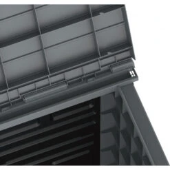 Armoire De Rangement En Résine Gris 850L StoreAway – DURAMAX -Jardin Extérieur Boutique armoire de rangement en resine gris 850l storeaway duramax 4