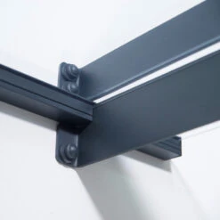 Auvent Marquise En Acrylique Gris Clair NANCY™ 4100 – Canopia By Palram -Jardin Extérieur Boutique auvent marquise en acrylique gris clair nancy 4100 canopia 4