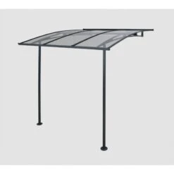 Auvent Marquise En Acrylique Transparent Vega™ 2000 – Palram - Canopia -Jardin Extérieur Boutique auvent marquise en acrylique transparent vega 2000 palram 3