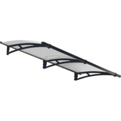 Auvent Marquise Transparent AQUILA™ 2050 - Palram - Canopia -Jardin Extérieur Boutique auvent marquise transparent aquila 2050 palram 2