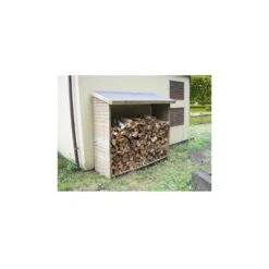 Bucher Mural 2 Stères En Bois Massif Certifié FSC Traité Autoclave -Jardin Extérieur Boutique bucher mural en bois massif certifie traite autoclave 3