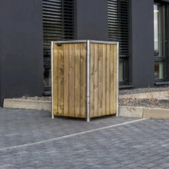 Cache-poubelle Müllbox En Bois Traité Naturel 240L – HIDE 8 Cache-poubelle Müllbox En Bois Traité Naturel 240L – HIDE -Jardin Extérieur Boutique cache poubelle mullbox en bois traite naturel 240l hide 2