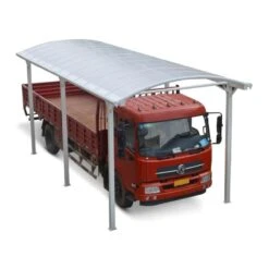 Carport Camping Car Blanc En Aluminium 3,60x7,62m Et Polycarbonate 6mm X-METAL -Jardin Extérieur Boutique carport camping car blanc en aluminium 360x766m et polycarbonate 6mm x metal 2