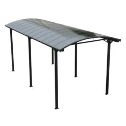 Carport Camping Car Anthracite En Aluminium 3,59x7,62m Et Polycarbonate 6mm X-METAL -Jardin Extérieur Boutique carport camping car en aluminium anthracite 359x762m et polycarbonate 6mm x metal 4