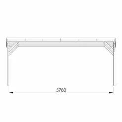 Carport Double 31m² En Bois Autoclave FSC Jean – Forest Style 7 Carport Double 31m² En Bois Autoclave FSC Jean – Forest Style -Jardin Extérieur Boutique carport double 31m en bois autoclave fsc jean forest style 3