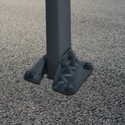 Carport En Alu Gris Et Polycarbonate Bronze 1 Voiture 14,6m² Victoria 5000 - Canopia By Palram -Jardin Extérieur Boutique carport en alu gris et polycarbonate bronze 1 voiture 146m victoria 5000 canopia by palram 5