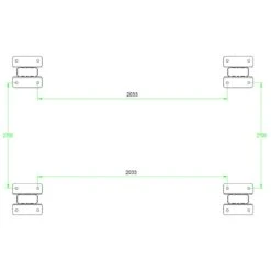 Carport En Aluminium Anthracite 3x3,63m Et Polycarbonate 6mm X-METAL -Jardin Extérieur Boutique carport en aluminium anthracite 3x363m et polycarbonate 6mm x metal 5