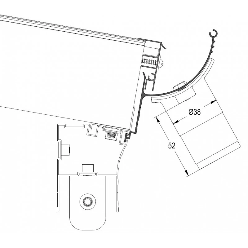 Carport En Aluminium Blanc 3x5,05m Et Polycarbonate 6mm X-METAL 5 Carport En Aluminium Blanc 3x5,05m Et Polycarbonate 6mm X-METAL – Image 5