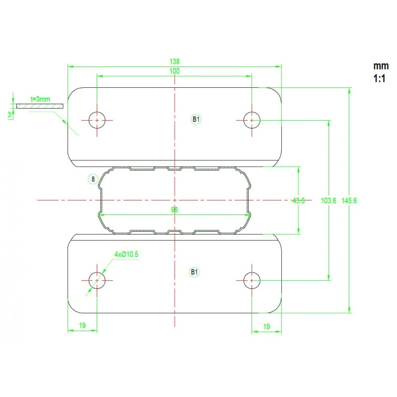 Carport En Aluminium Blanc 3x5,05m Et Polycarbonate 6mm X-METAL 6 Carport En Aluminium Blanc 3x5,05m Et Polycarbonate 6mm X-METAL – Image 6