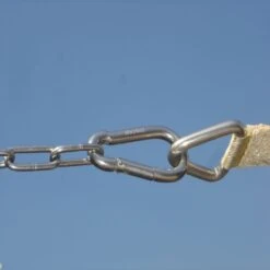 Chaîne 4mm INOX 2m Pour Voiles D'ombrage - NESLING -Jardin Extérieur Boutique chaine 4mm inox 2m pour voiles d ombrage nesling 2