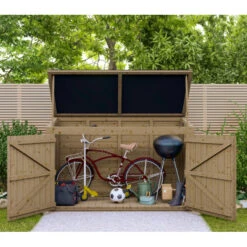 Coffre De Jardin En Bois Traité 28mm 2000L LARGO Noir - Gardy Shelter 9 Coffre De Jardin En Bois Traité 28mm 2000L LARGO Noir - Gardy Shelter -Jardin Extérieur Boutique coffre de jardin en bois traite 28mm 2000l largo noir gardy shelter 3