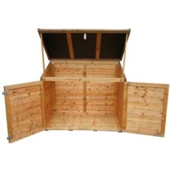 Coffre De Jardin En Bois Trocadero 1200L -Jardin Extérieur Boutique coffre de jardin en bois trocadero 1200l 3