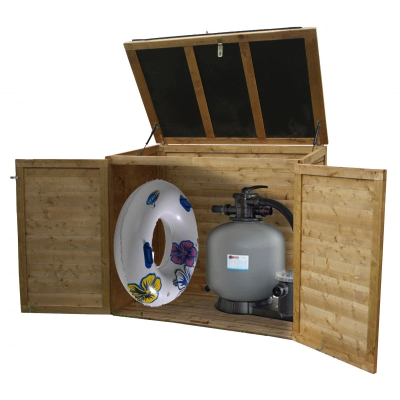 Coffre De Jardin En Bois Trocadero 1350L 2 Coffre De Jardin En Bois Trocadero 1350L – Image 2