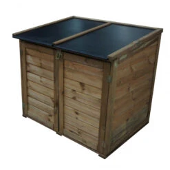 Coffre De Jardin En Bois Trocadero 600L -Jardin Extérieur Boutique coffre de jardin en bois trocadero 600l 2