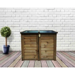 Coffre De Jardin En Bois Trocadero 600L -Jardin Extérieur Boutique coffre de jardin en bois trocadero 600l 3