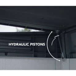 Coffre De Jardin En Résine Brossée Brossium 1150L - Keter -Jardin Extérieur Boutique coffre de jardin en resine brossee brossium 1150l keter 5