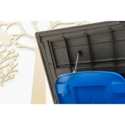 Coffre De Jardin Multifonctions En Résine 1200L Toit Plat Beige - Keter -Jardin Extérieur Boutique coffre de jardin multifonctions en resine 1200l keter 3