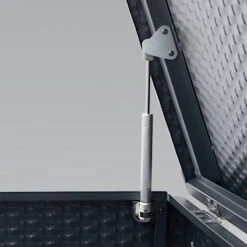 Coffre De Rangement En Métal 509L Anthracite 0,9m² Shelter Logic 9 Coffre De Rangement En Métal 509L Anthracite 0,9m² Shelter Logic -Jardin Extérieur Boutique coffre de rangement en metal 509l anthracite 09m shelter logic 3