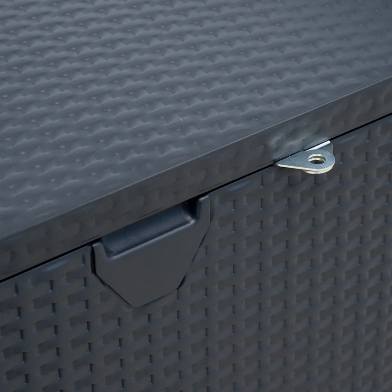 Coffre De Rangement En Métal 509L Anthracite 0,9m² Shelter Logic 5 Coffre De Rangement En Métal 509L Anthracite 0,9m² Shelter Logic – Image 5