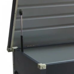 Coffre De Rangement En Métal Anthracite 570L Avec Plancher X-METAL 10 Coffre De Rangement En Métal Anthracite 570L Avec Plancher X-METAL -Jardin Extérieur Boutique coffre de rangement en metal anthracite 650l avec plancher x metal 4