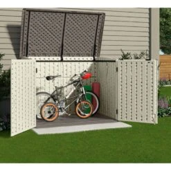 Coffre Multifonctions En PE 35mm 2000L + Plancher SUNCAST -Jardin Extérieur Boutique coffre multifonctions en pe 35mm 2000l suncast 2