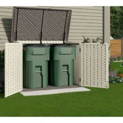 Coffre Multifonctions En PE 35mm 2000L + Plancher SUNCAST -Jardin Extérieur Boutique coffre multifonctions en pe 35mm 2000l suncast 4