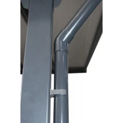 Descentes De Gouttières Grises Pour Toit De Terrasse X-METAL -Jardin Extérieur Boutique descentes de gouttieres grises pour toit de terrasse x metal 3